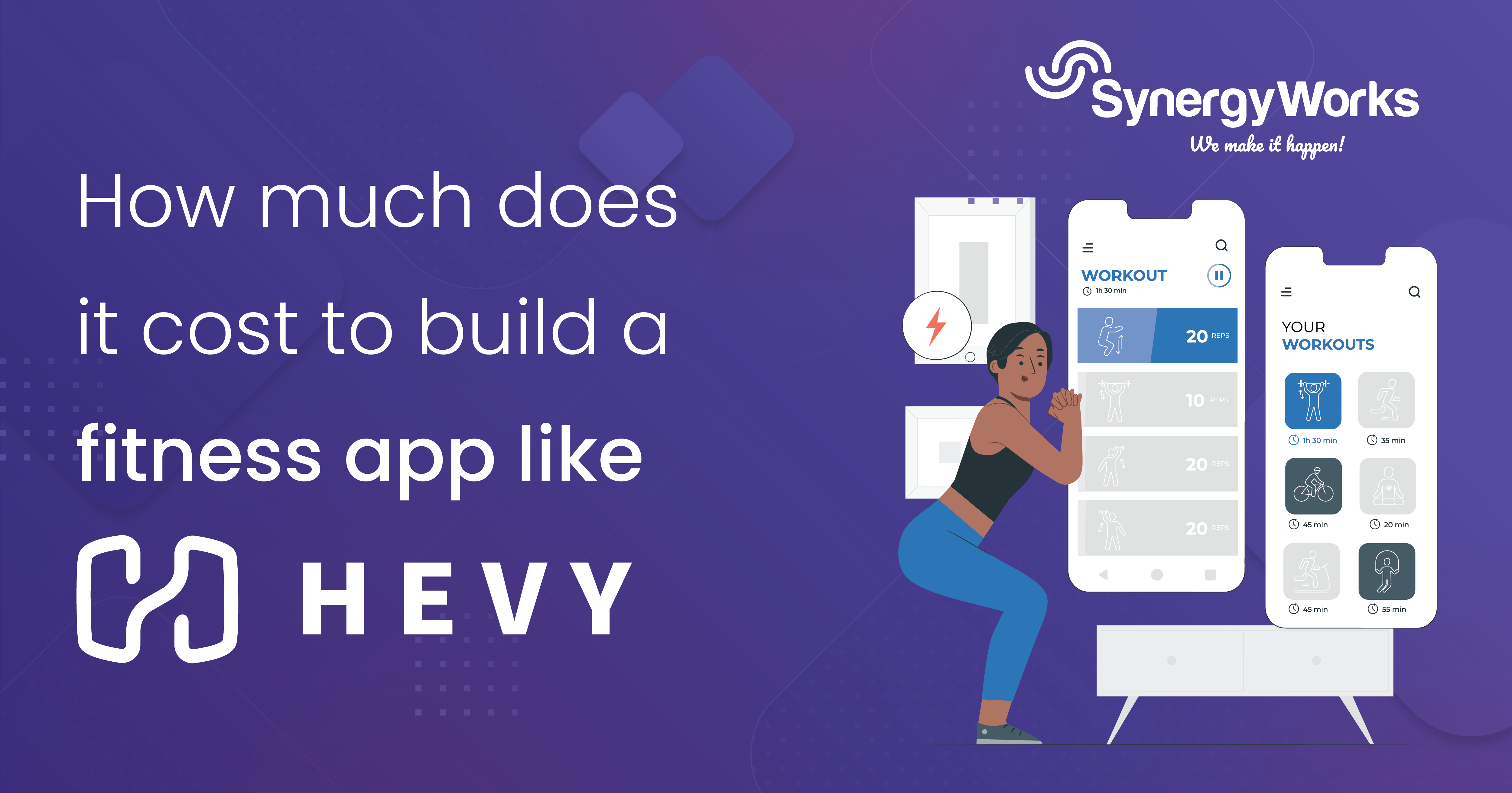 How Much Does It Cost to Build a Fitness App Like Hevy?